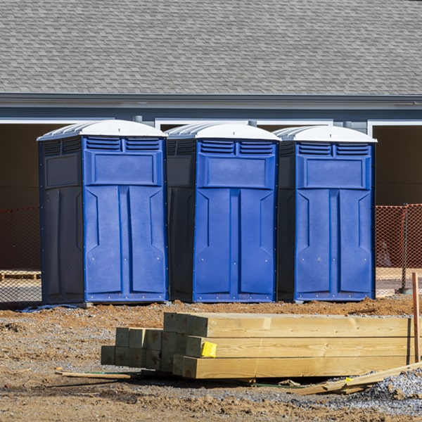are there any additional fees associated with portable toilet delivery and pickup in Verdi